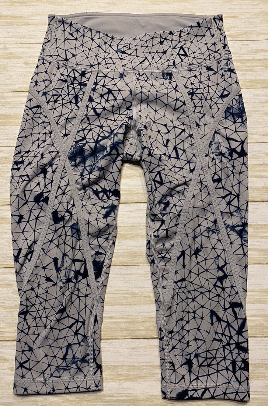 Lululemon Womens Size 6 'Pedal Pace Crop' High Rise Crops